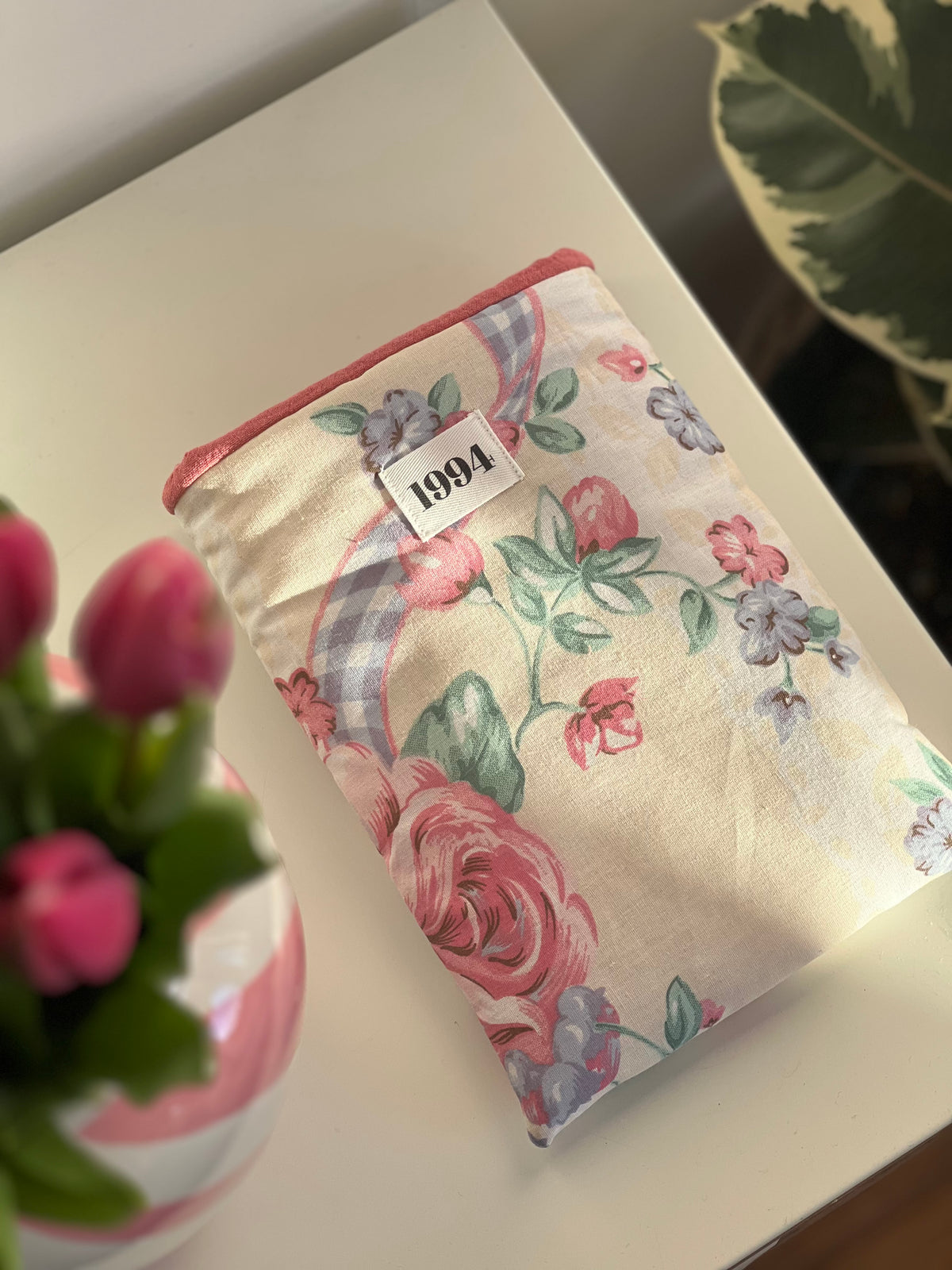 Pochettes à livres fleurs
