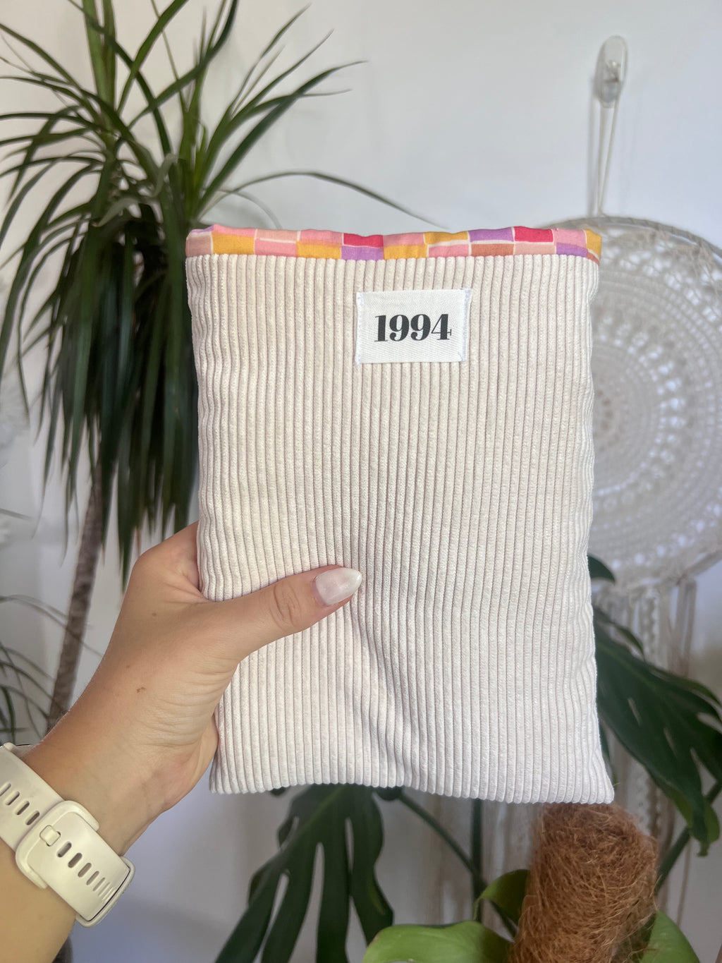 Pochettes à livres beige