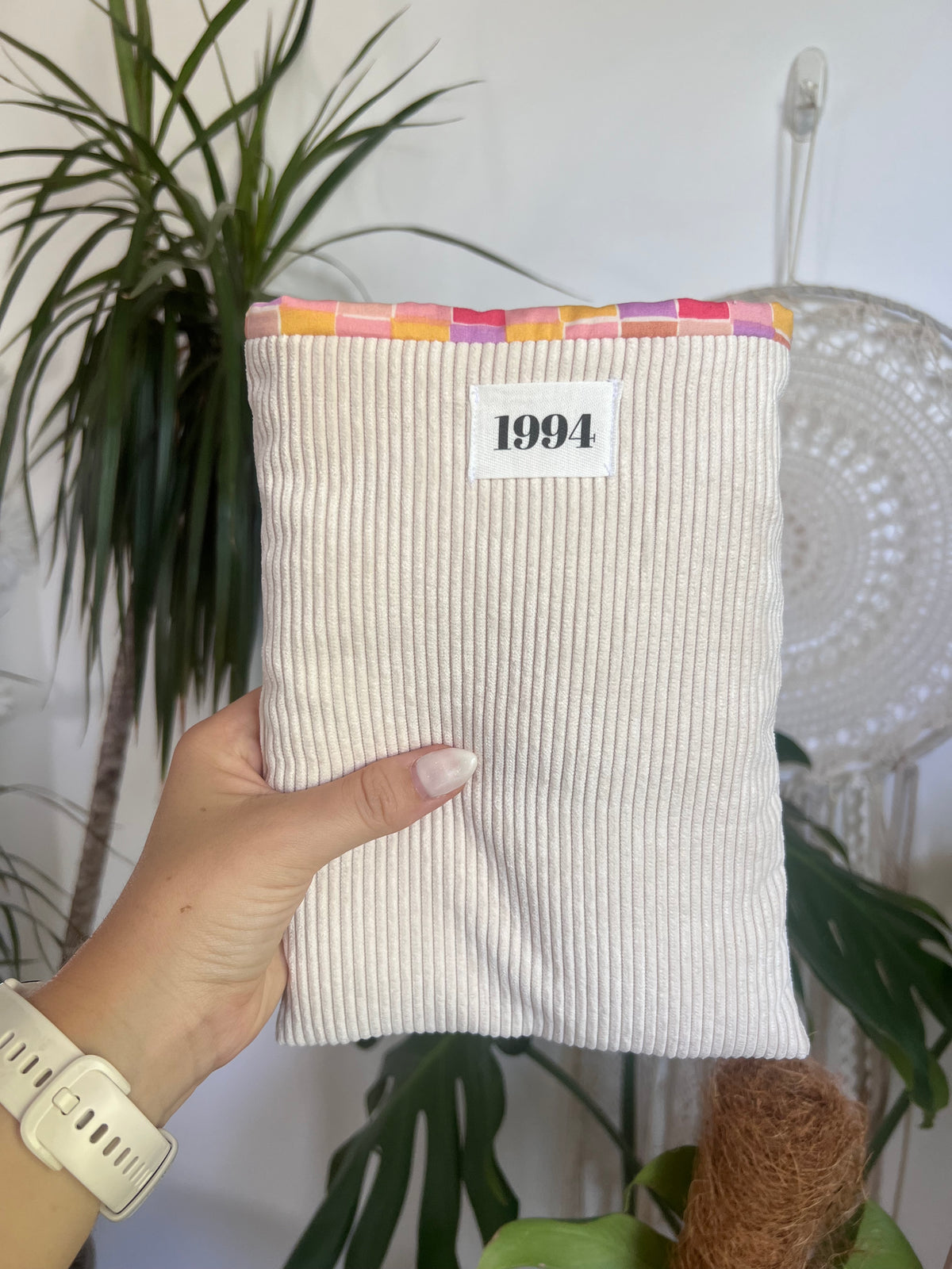Pochettes à livres beige