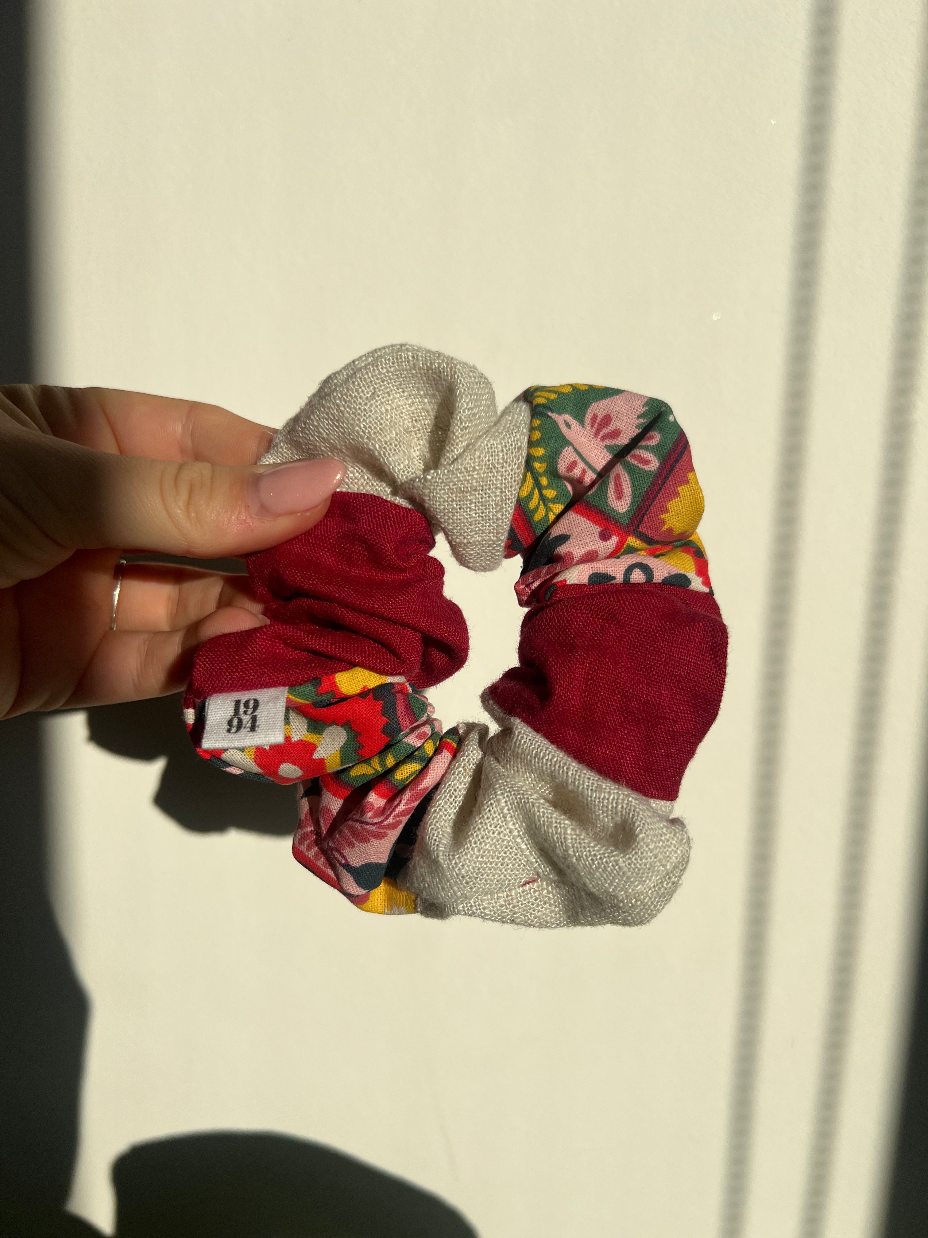 Chouchou Patchwork Bordeaux